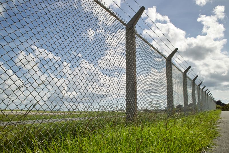 Products For Cyclone Fence Installations in use